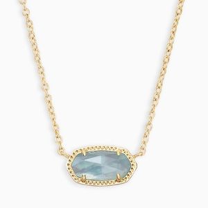 light blue kendra scott necklace